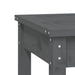 Bancă grădină 2 locuri, gri, 159,5x44x45 cm, lemn masiv de pin - WALTI WALTI