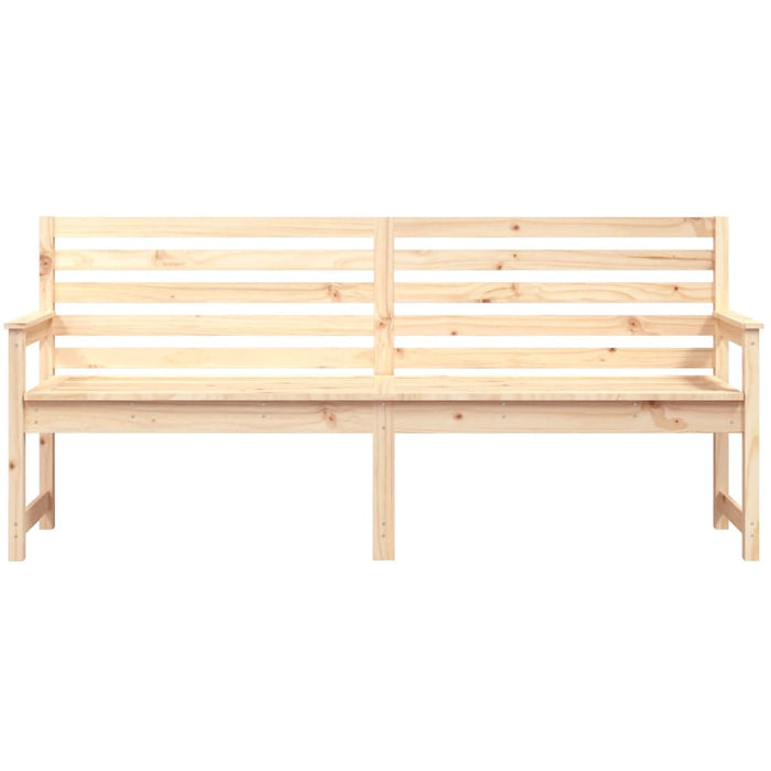 Bancă de grădină, 203,5x48x91,5 cm, lemn masiv de pin WALTI