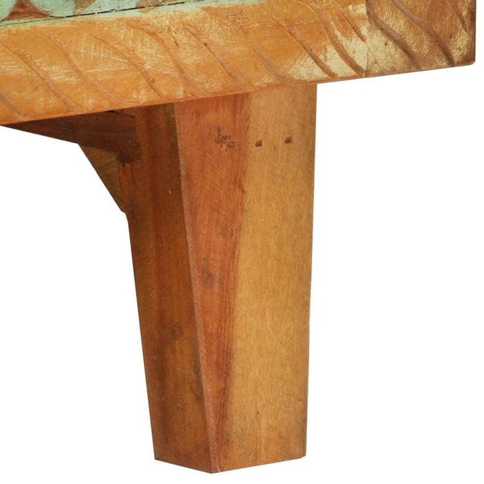 Dulap sculptată manual, 55x30x75 cm, lemn masiv recuperat - WALTI WALTI
