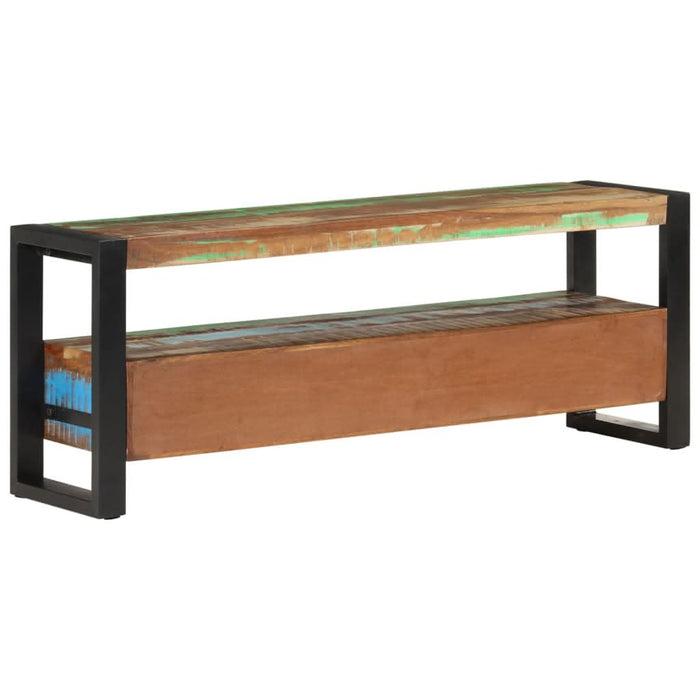 Comodă TV, 120x30x45 cm, lemn masiv reciclat - WALTI WALTI