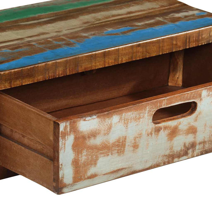 Comodă TV (118-200) x 30 x 40 cm, lemn masiv recuperat - WALTI WALTI