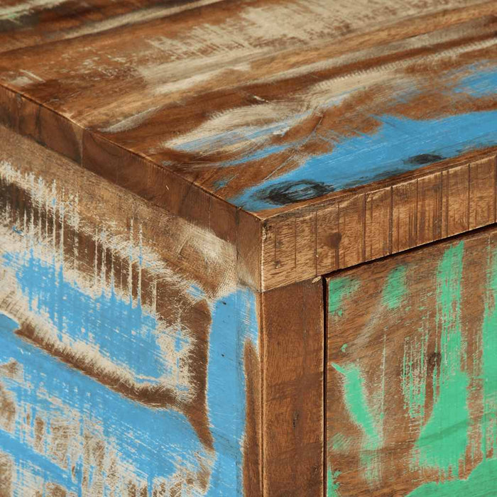 Comodă TV (118-200) x 30 x 40 cm, lemn masiv recuperat - WALTI WALTI