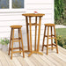 Set mobilier de bar, 3 piese, lemn masiv de acacia - WALTI WALTI
