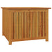 Ladă depozitare pentru grădină 75x75x58 cm lemn masiv acacia - WALTI WALTI