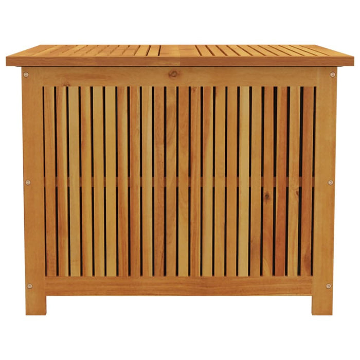 Ladă depozitare pentru grădină 75x75x58 cm lemn masiv acacia - WALTI WALTI