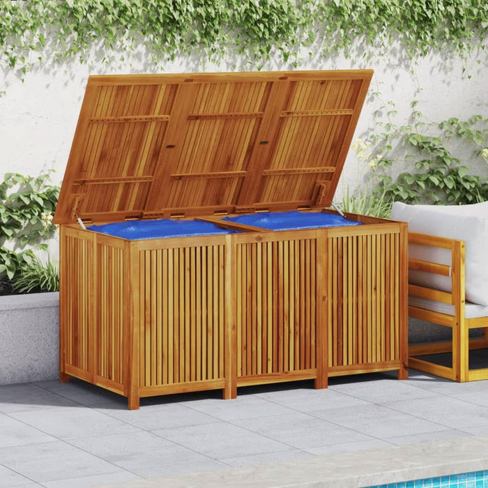 Ladă depozitare pentru grădină 150x80x75 cm lemn masiv acacia - WALTI WALTI