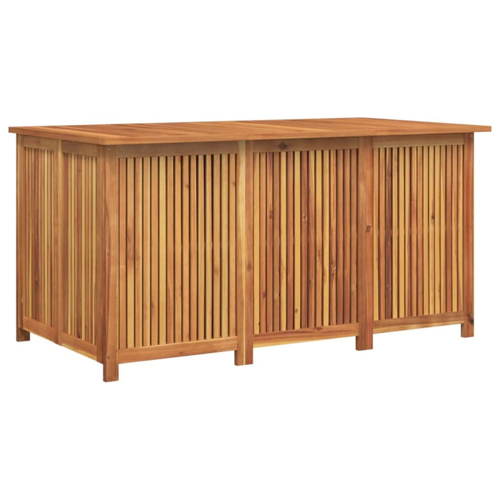 Ladă depozitare pentru grădină 150x80x75 cm lemn masiv acacia - WALTI WALTI