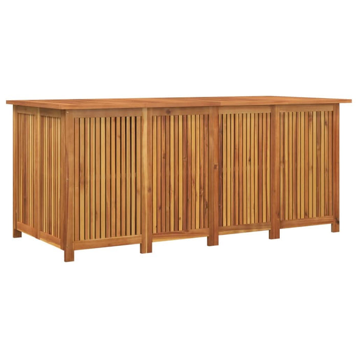 Ladă depozitare pentru grădină 175x80x75 cm lemn masiv acacia - WALTI WALTI