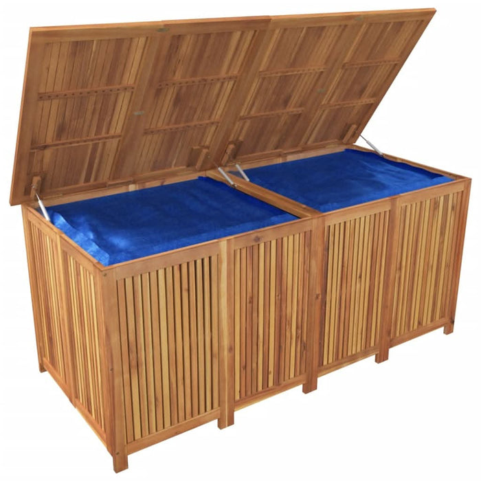 Ladă depozitare pentru grădină 175x80x75 cm lemn masiv acacia - WALTI WALTI