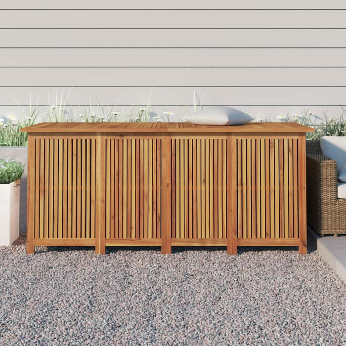 Ladă depozitare pentru grădină 175x80x75 cm lemn masiv acacia - WALTI WALTI