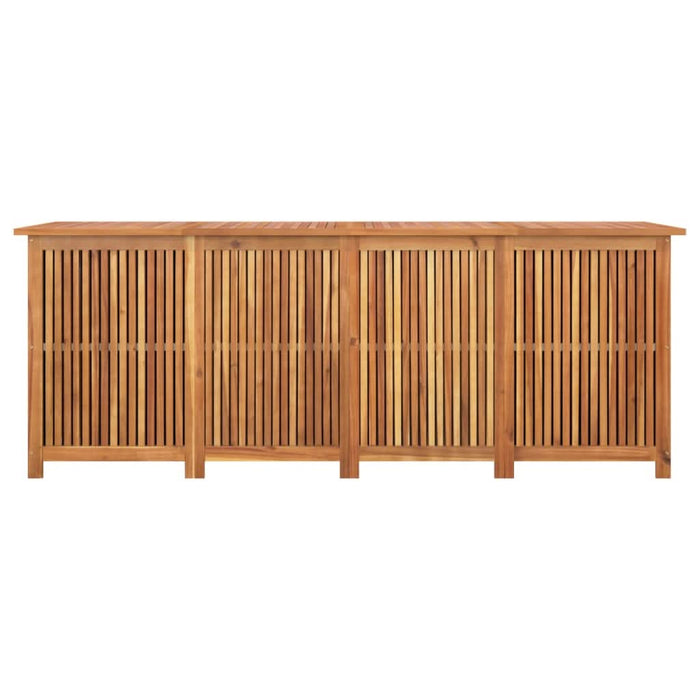 Ladă depozitare grădină, 200x80x75 cm, lemn masiv de acacia - WALTI WALTI