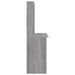 Birou cu rafturi, gri sonoma, 102x45x148 cm, lemn compozit - WALTI WALTI
