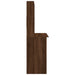 Birou cu rafturi, stejar maro, 102x45x148 cm, lemn compozit - WALTI WALTI
