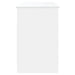 Birou cu sertare, alb, 102x50x76 cm, lemn prelucrat - WALTI WALTI