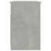 Birou cu sertare, gri beton, 102x50x76 cm, lemn prelucrat - WALTI WALTI