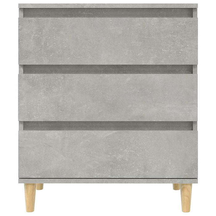 Servantă, gri beton, 60x35x70 cm, lemn prelucrat WALTI