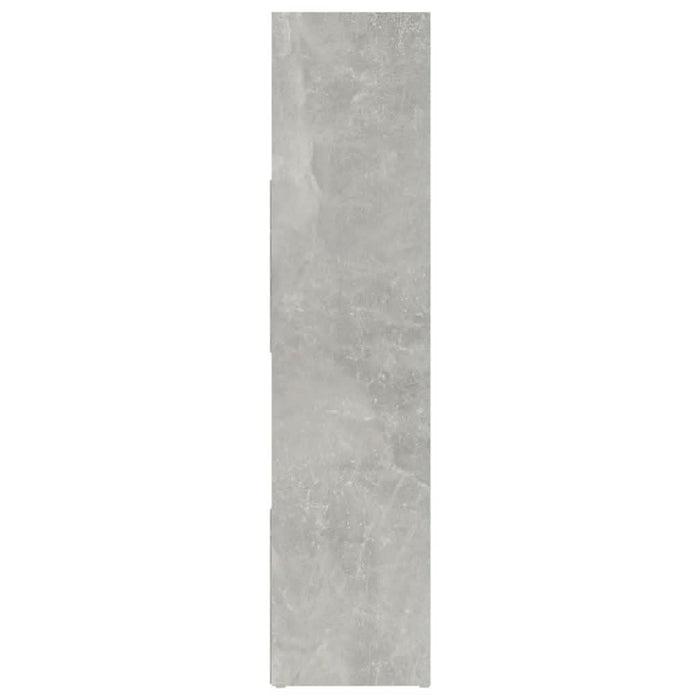 Bibliotecă/Separator cameră, gri beton, 105x24x102 cm - WALTI WALTI