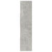 Bibliotecă/Separator cameră, gri beton, 105x24x102 cm - WALTI WALTI
