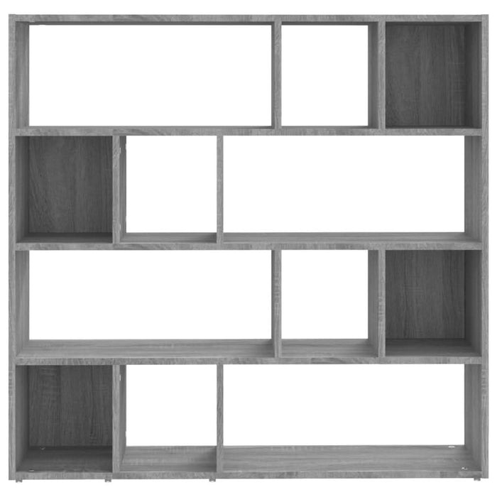 Bibliotecă/Separator de cameră, gri sonoma, 105x24x102 cm - WALTI WALTI