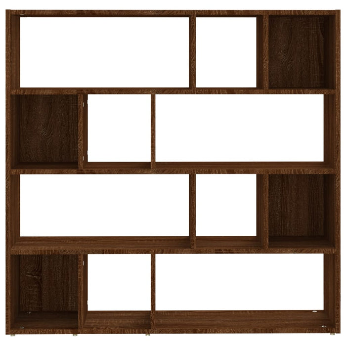 Bibliotecă/Separator de cameră, stejar maro, 105x24x102 cm WALTI