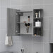 Dulap baie cu oglindă gri sonoma 62,5x20,5x64 cm lemn compozit - WALTI WALTI