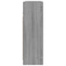Dulap baie cu oglindă gri sonoma 62,5x20,5x64 cm lemn compozit - WALTI WALTI