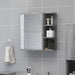Dulap baie cu oglindă gri sonoma 62,5x20,5x64 cm lemn compozit - WALTI WALTI
