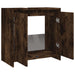 Dulap de baie, stejar fumuriu, 60x33x61 cm, lemn prelucrat - WALTI WALTI