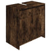 Dulap de baie, stejar fumuriu, 60x33x61 cm, lemn prelucrat - WALTI WALTI