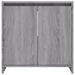 Dulap de baie, gri sonoma, 60x33x61 cm, lemn prelucrat - WALTI WALTI