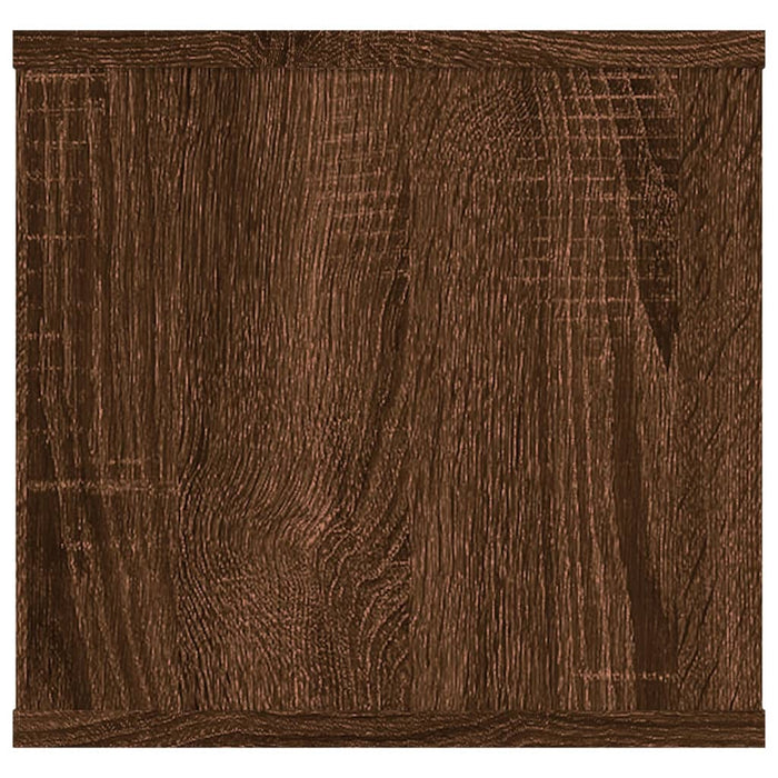 Raft de perete, stejar maro, 102x30x29 cm, lemn compozit WALTI