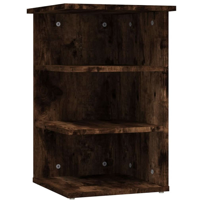 Dulap lateral, stejar fumuriu, 35x35x55 cm, lemn prelucrat - WALTI WALTI