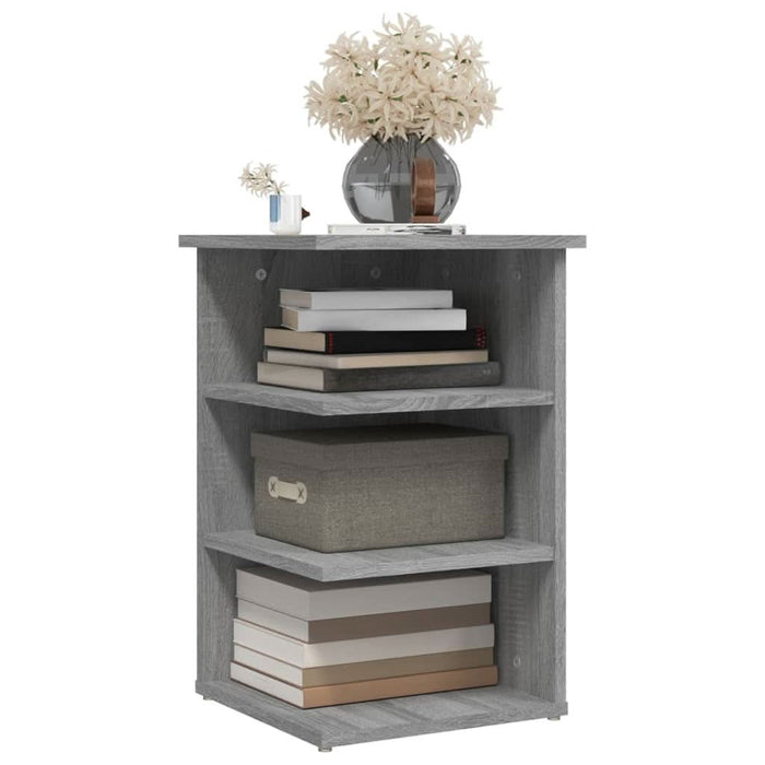 Dulap lateral, gri sonoma, 35x35x55 cm, lemn prelucrat - WALTI WALTI