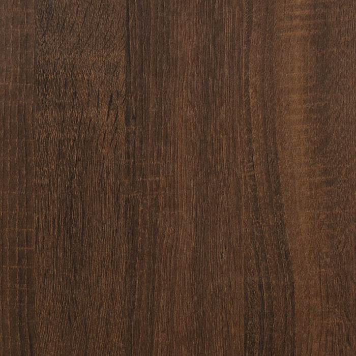 Dulap lateral, stejar maro, 35x35x55 cm, lemn prelucrat WALTI
