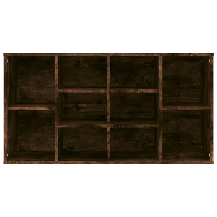 Bancă de pantofi, stejar fumuriu 103x30x54,5 cm lemn prelucrat - WALTI WALTI