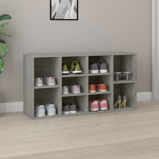 Bancă pentru pantofi, gri sonoma, 103x30x54,5 cm lemn prelucrat - WALTI WALTI