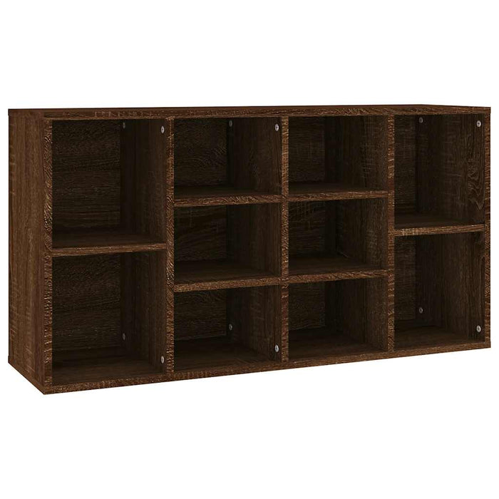 Bancă pentru pantofi stejar maro 103x30x55 cm lemn prelucrat WALTI