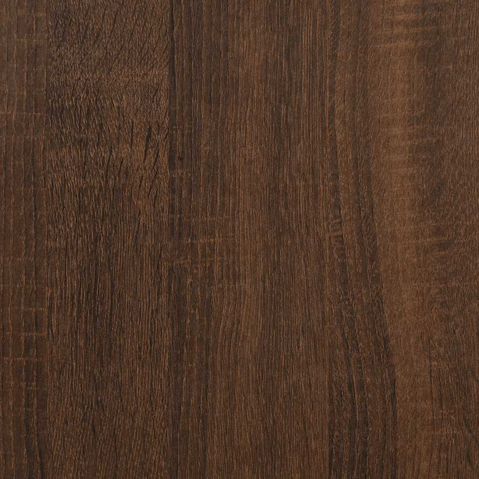 Bancă pentru pantofi stejar maro 103x30x55 cm lemn prelucrat WALTI