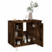 Dulap de baie, stejar fumuriu, 60x32x53,5 cm, lemn compozit - WALTI WALTI