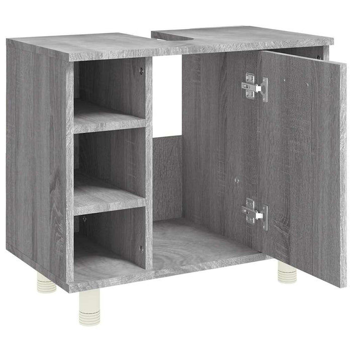 Dulap de baie, gri sonoma, 60x32x53,5 cm, lemn compozit - WALTI WALTI
