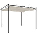 Pergola cu acoperiș retractabil, crem, 295x292x230 cm - WALTI WALTI