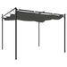 Pergola cu acoperiș retractabil, antracit, 295x292x230 cm - WALTI WALTI