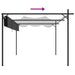 Pergola cu acoperiș retractabil, antracit, 295x292x230 cm - WALTI WALTI