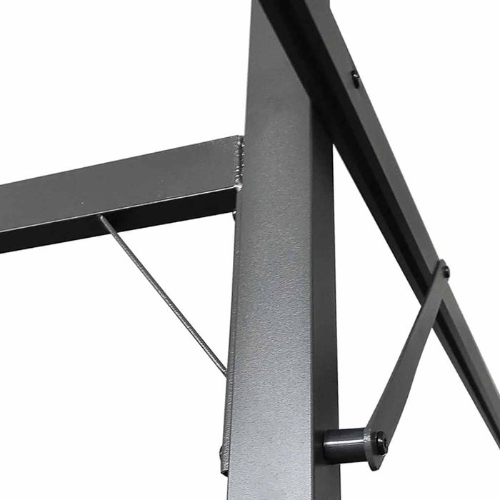 Pergola cu acoperiș retractabil, antracit, 295x292x230 cm - WALTI WALTI