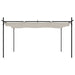 Pergola cu acoperiș retractabil, crem, 395x292x230 cm - WALTI WALTI