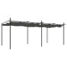 Pergola cu acoperiș retractabil, antracit, 589x292x230 cm - WALTI WALTI