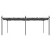 Pergola cu acoperiș retractabil, antracit, 589x292x230 cm - WALTI WALTI