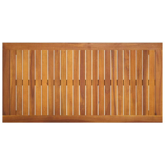 Set sufragerie de grădină, 3 piese, cu perne, lemn masiv acacia - WALTI WALTI