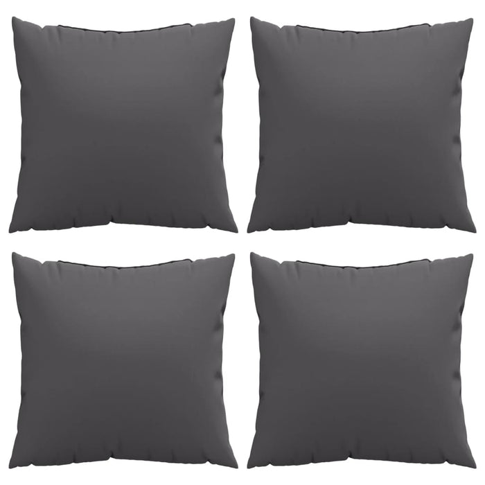 Perne de canapea, 4 buc., antracit, 40x40 cm, textil - WALTI WALTI
