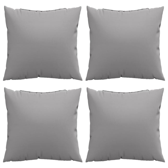 Perne de canapea, 4 buc., gri, 40x40 cm, textil - WALTI WALTI